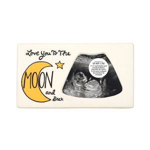 Love to Moon Sonogram Frame by Enesco