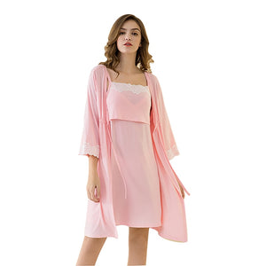 Pampered Mom Maternity Sleepwear (Gown and Robe)