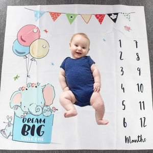 Unisex Baby Memories Photograghy Blanket