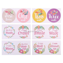 Load image into Gallery viewer, Cherish Every Moment: 12-Piece Baby Photography Monthly Milestones Photo Cards
